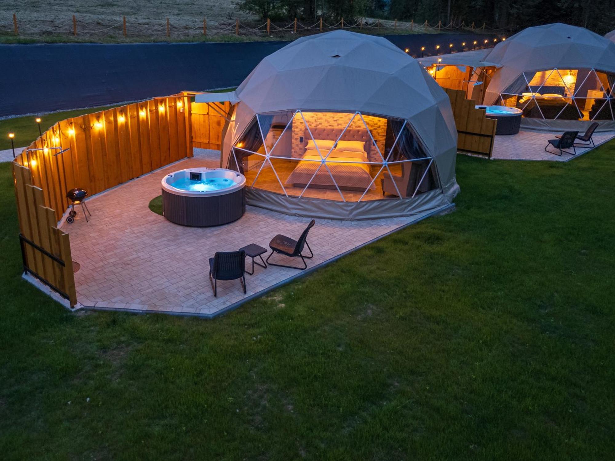 Diamond Glamp & Jacuzzi Hotell Zakopane Exteriör bild