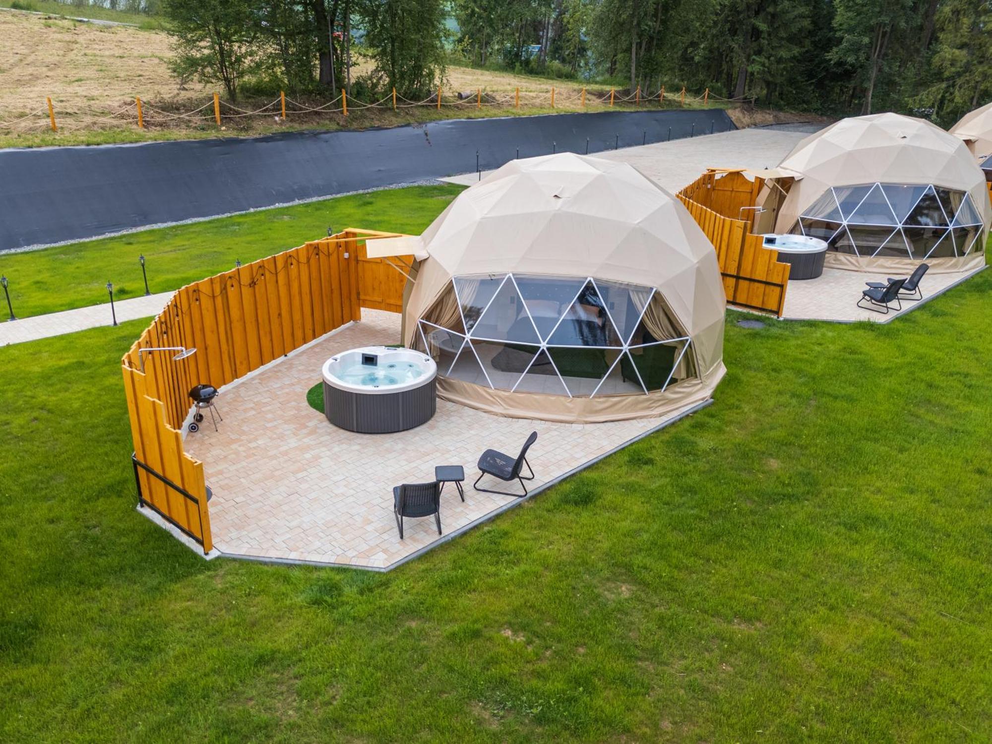 Diamond Glamp & Jacuzzi Hotell Zakopane Exteriör bild