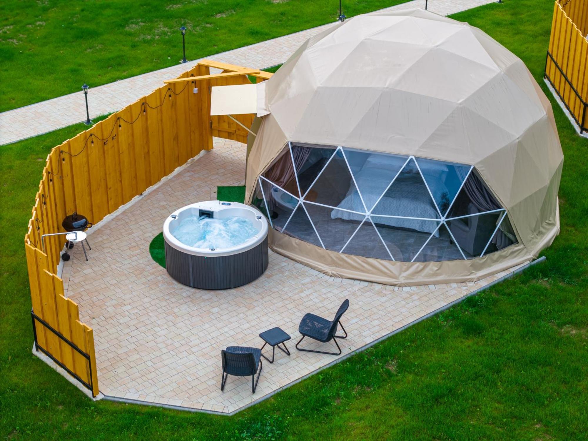 Diamond Glamp & Jacuzzi Hotell Zakopane Exteriör bild