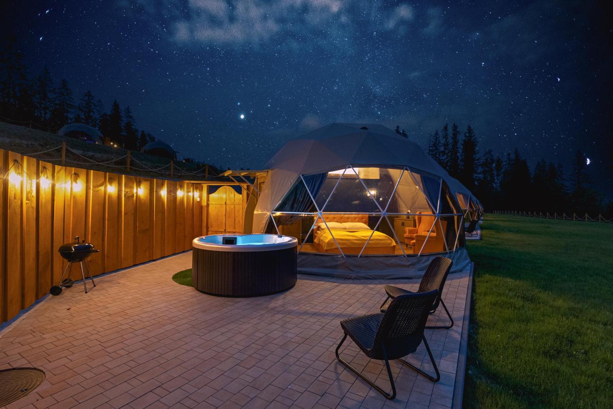Diamond Glamp & Jacuzzi Hotell Zakopane Exteriör bild