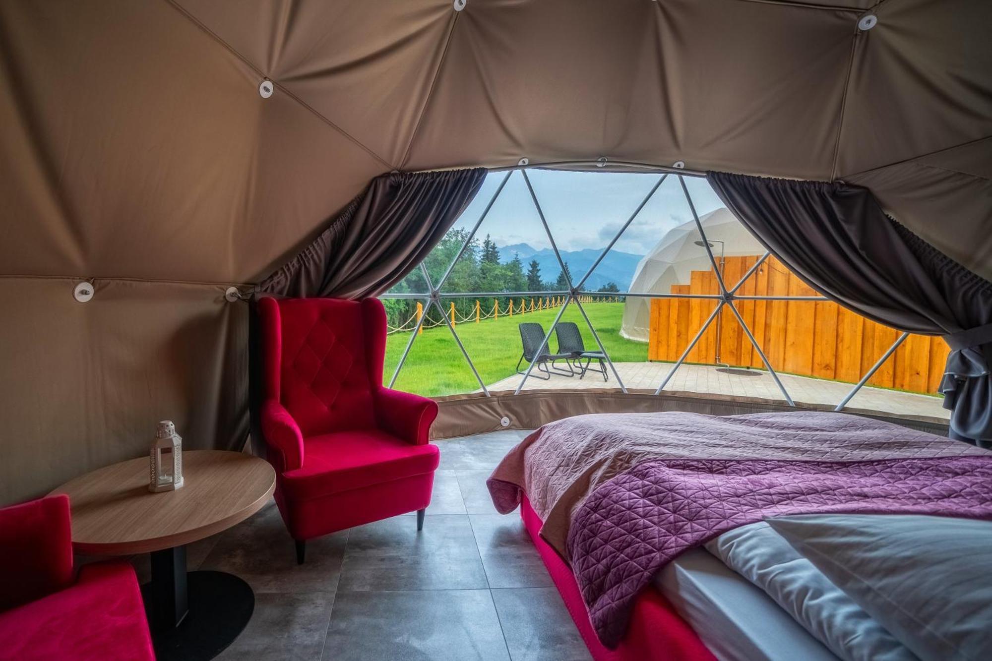 Diamond Glamp & Jacuzzi Hotell Zakopane Exteriör bild