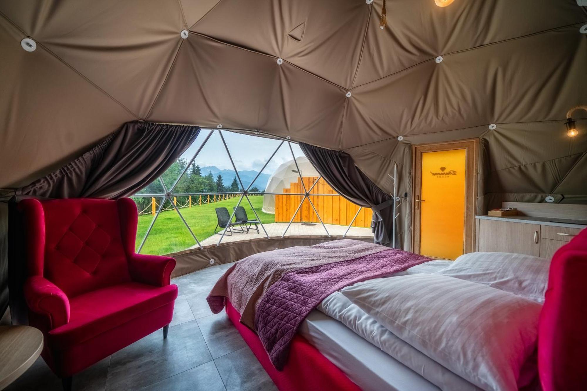 Diamond Glamp & Jacuzzi Hotell Zakopane Exteriör bild