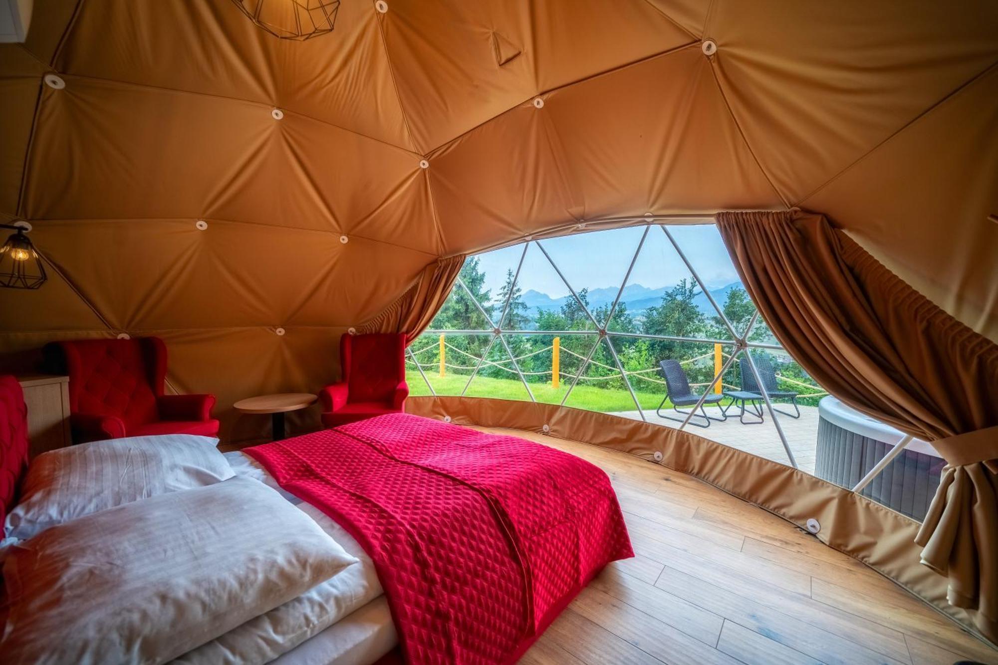 Diamond Glamp & Jacuzzi Hotell Zakopane Exteriör bild
