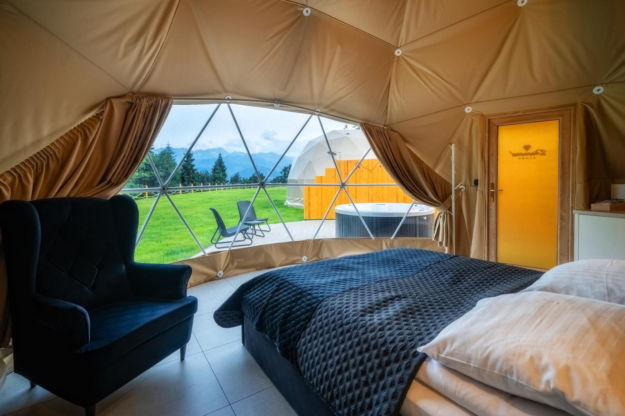 Diamond Glamp & Jacuzzi Hotell Zakopane Exteriör bild