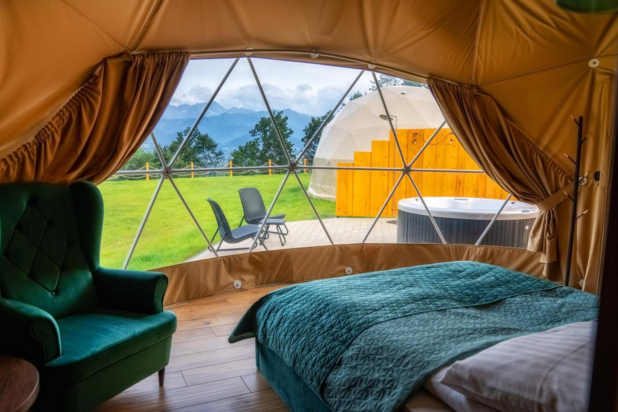 Diamond Glamp & Jacuzzi Hotell Zakopane Exteriör bild