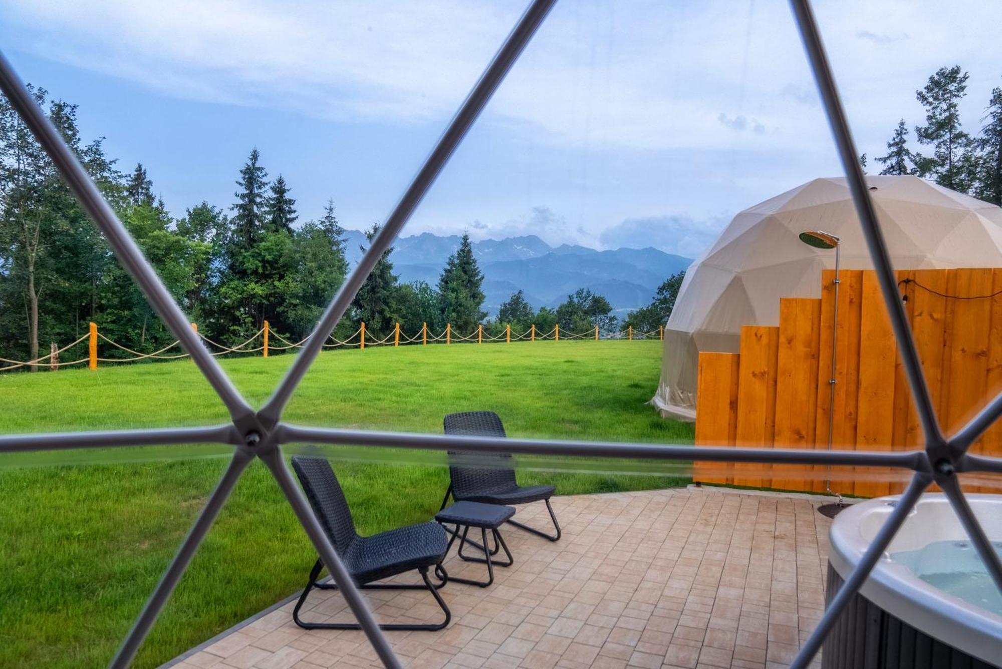 Diamond Glamp & Jacuzzi Hotell Zakopane Exteriör bild