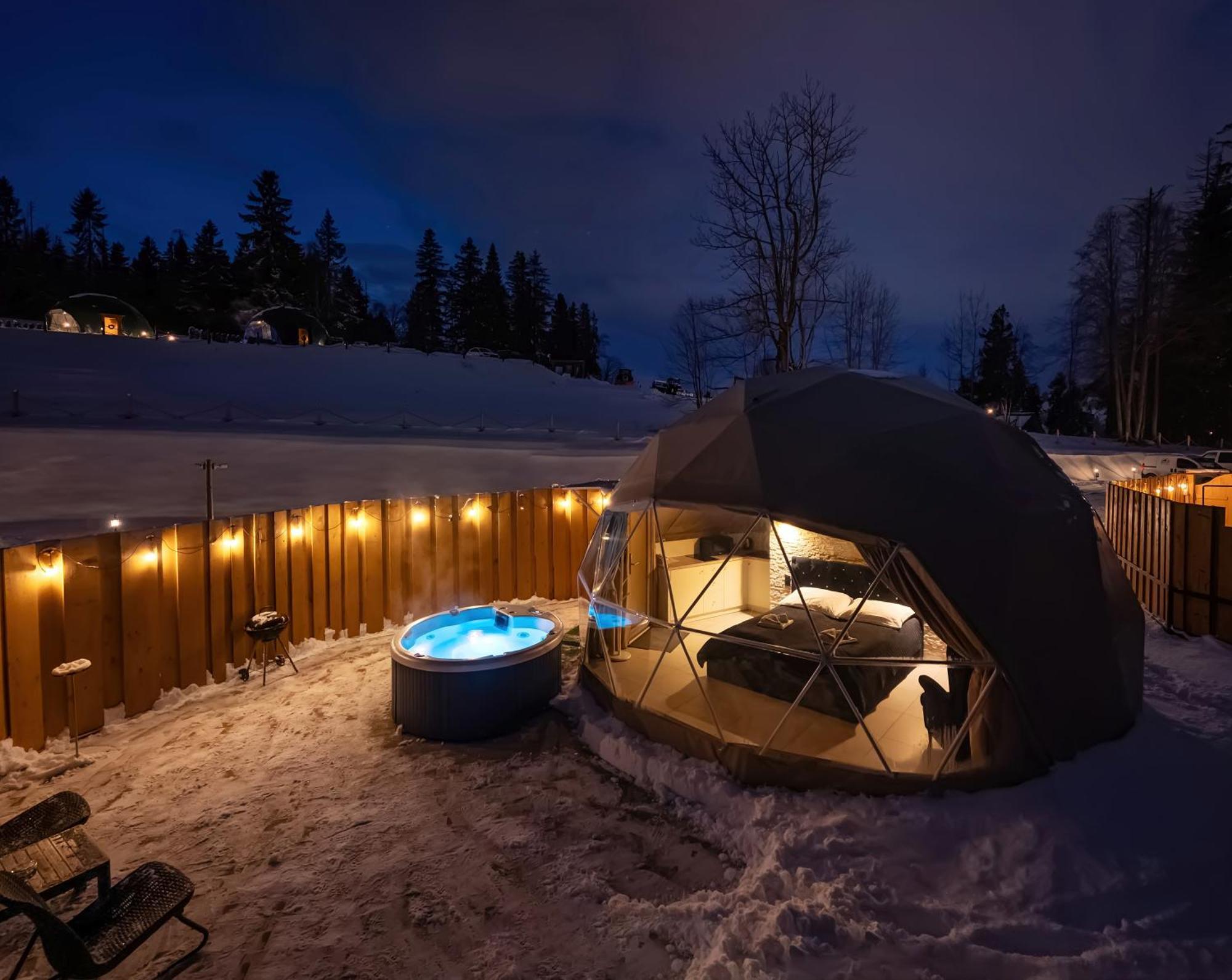 Diamond Glamp & Jacuzzi Hotell Zakopane Exteriör bild