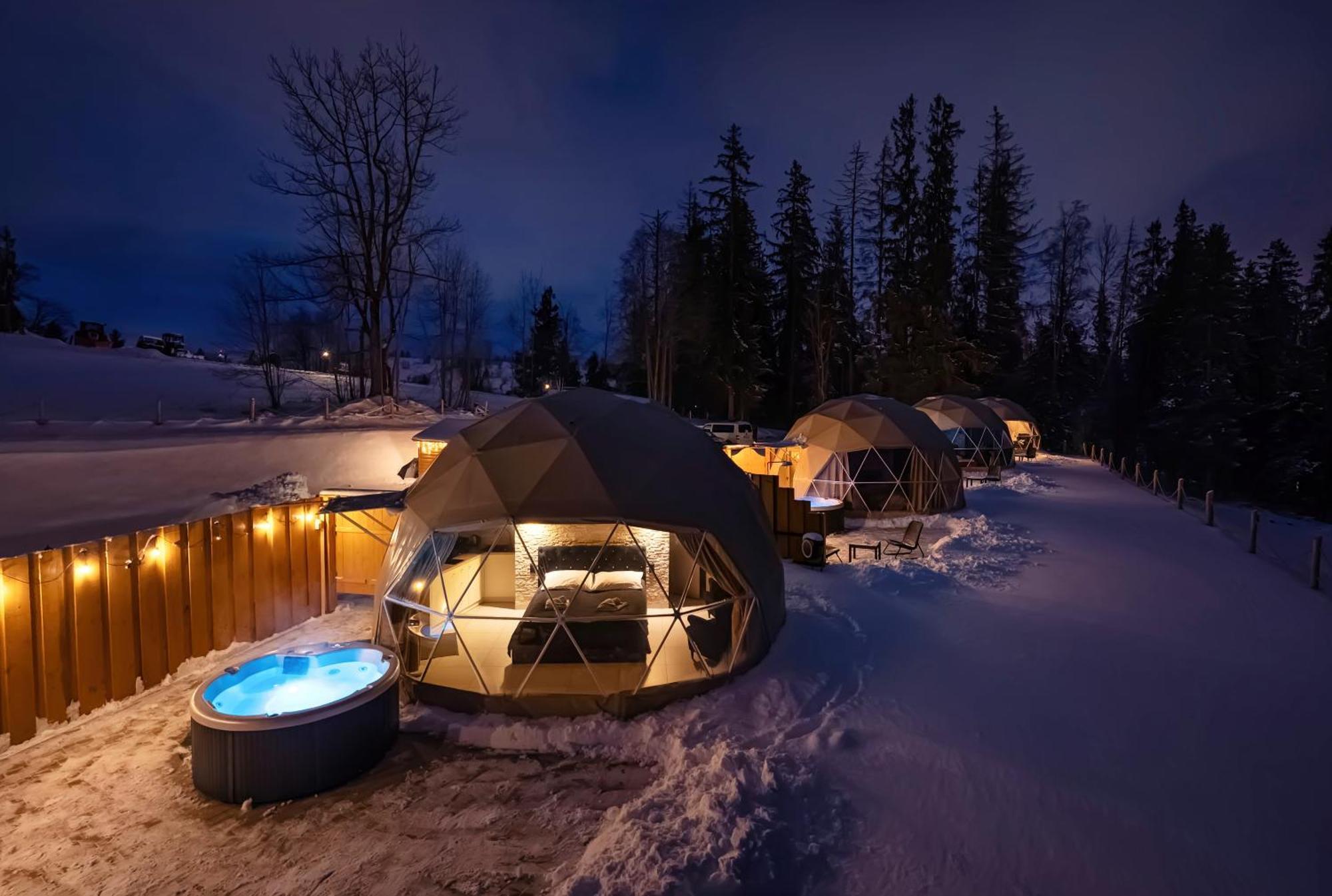 Diamond Glamp & Jacuzzi Hotell Zakopane Exteriör bild