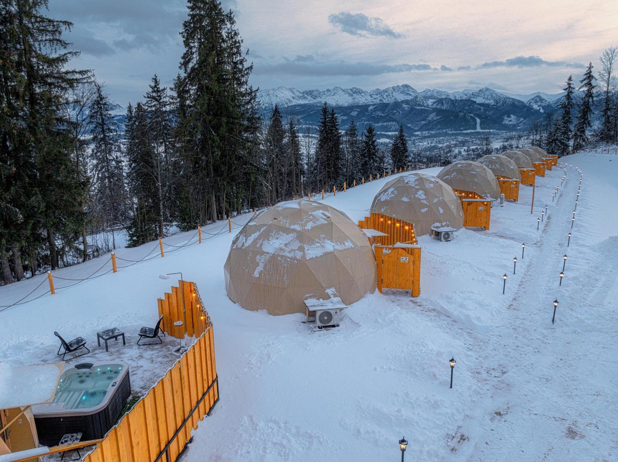 Diamond Glamp & Jacuzzi Hotell Zakopane Exteriör bild